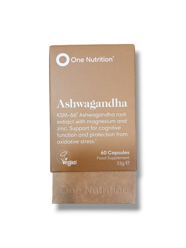 One Nutrition Ashwagandha 60caps - Healthy Living