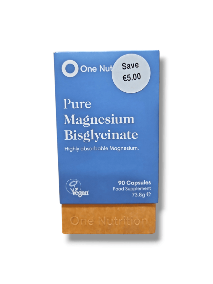 One Nutrition Pure Magnesium Bisglycinate 90Capsules - Healthy Living