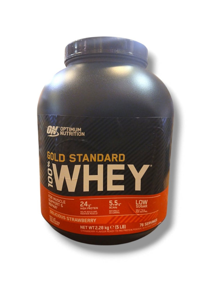 Optimum Nutrition Gold Standard 100 per cent Whey 2.28kg - Healthy Living