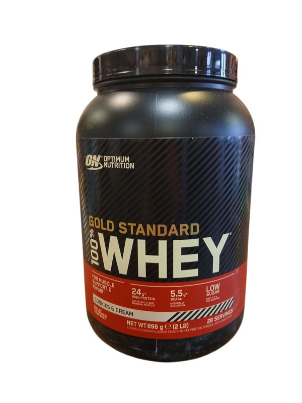 Optimum Nutrition Whey Cookies and Cream 896 grams - Healthy Living
