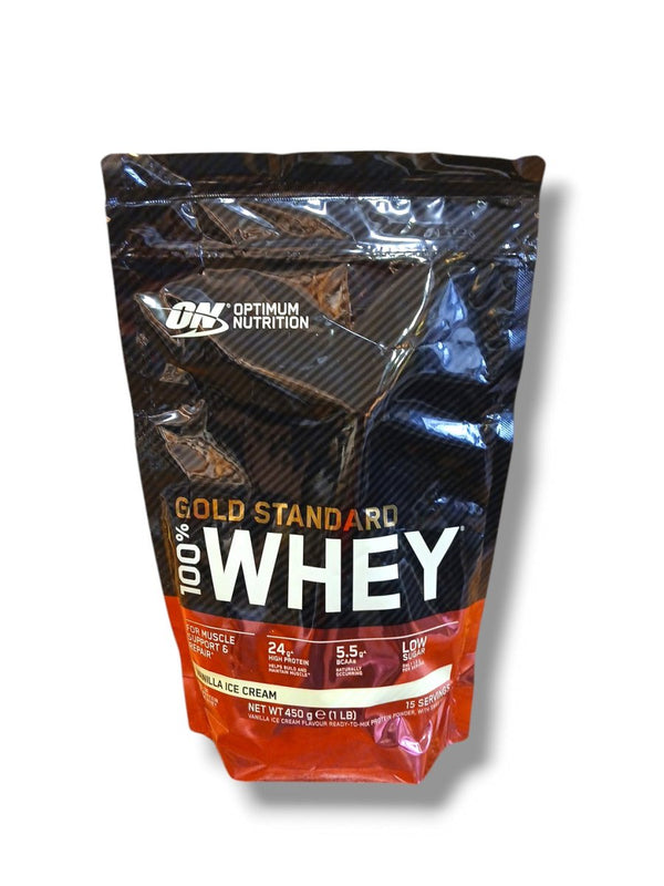 Optimum Nutrition, Whey Powder, Vanilla Ice Cream, 450g - Healthy Living