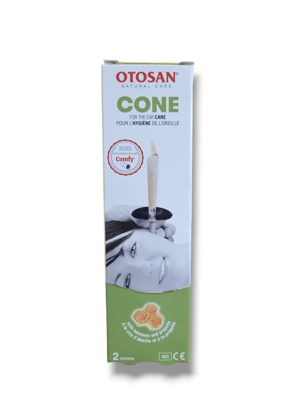 Otosan Ear Cone Candles | 2 Cones - Healthy Living