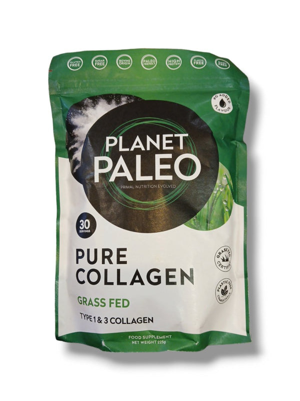 Planet Paleo Pure Collagen Type 1 & 3 Collagen 30 Servings 225g - Healthy Living