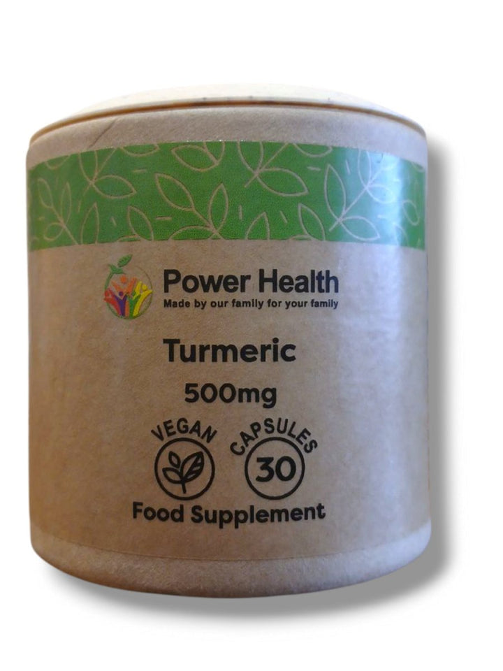 Power Health Turmeric 500 mg 30 Capsules - Healthy Living