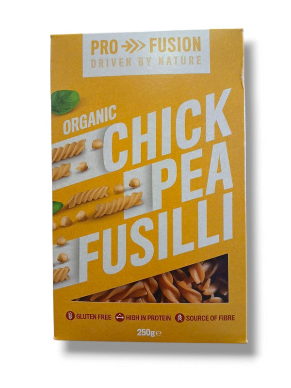 Pro Fusion Organic Chickpea Fusilli 250g - Healthy Living