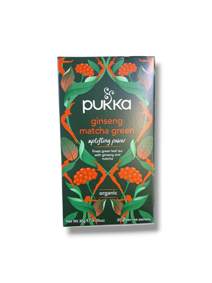 Pukka Ginseng Matcha Green Tea - Healthy Living