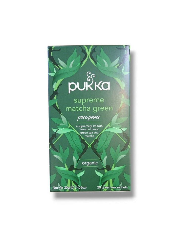 Pukka Supreme Matcha Green Tea 20 teabags - Healthy Living