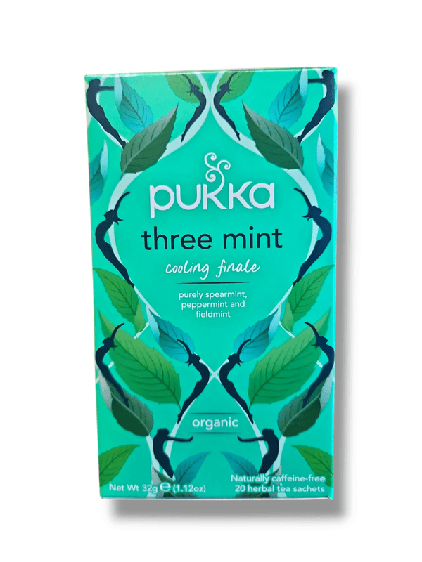 Pukka Three Mint Tea 20 teabags - Healthy Living