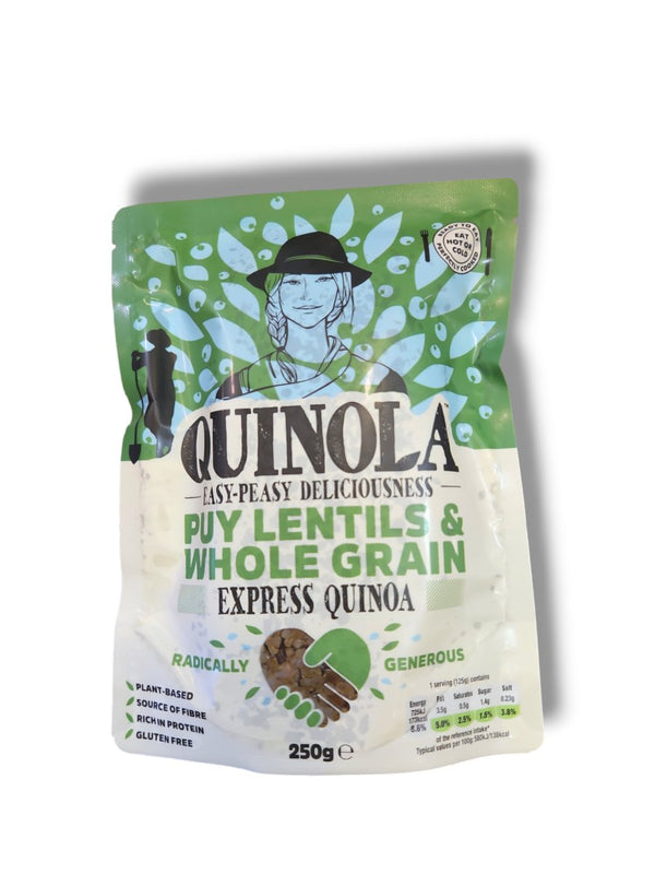 Quinoa Puy Lentils and Whole Grain 250g - Healthy Living