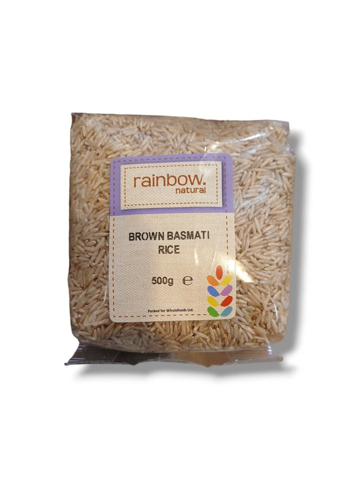 Rainbow Natural Brown Basmati Rice 500g - Healthy Living