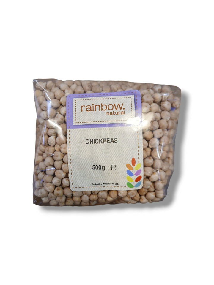 Rainbow Natural Chickpeas 500g - Healthy Living