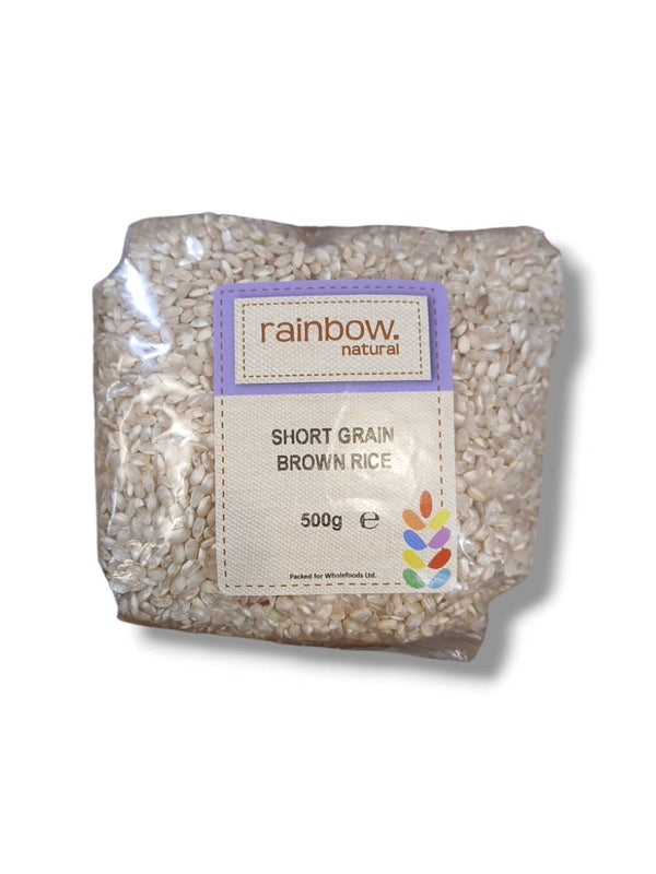 Rainbow Natural Short Grain Borwn Rice 500g - Healthy Living