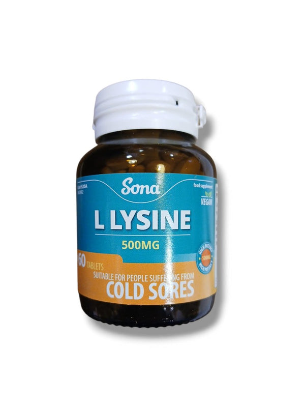 Sona L Lysine 60 Tablets - Healthy Living