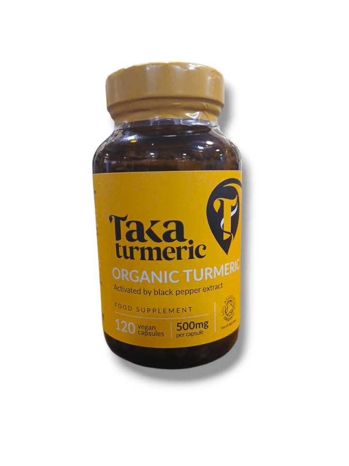 Taka Turmeric Organic Turmeric Activated by Black Pepper - Healthy Living