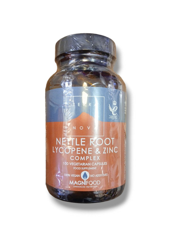 Terra Nova Nettle Root, Lycopene and Zinc Complex 50caps - Healthy Living