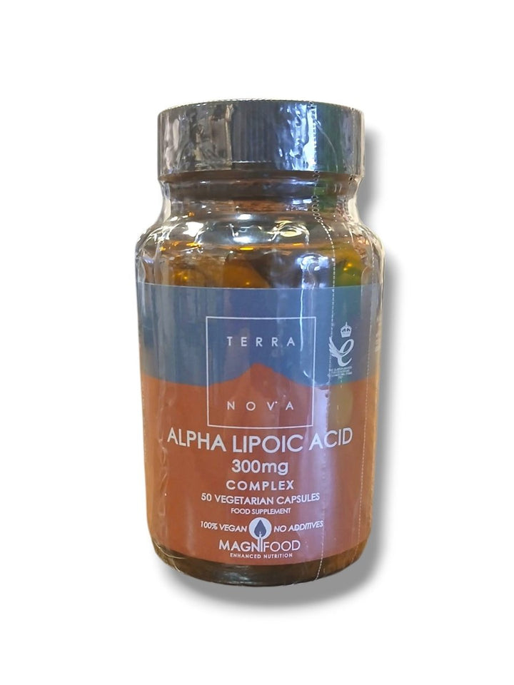 Terranova Alpha Lipoic Acid Complex 300mg (50 Capsules) - Healthy Living