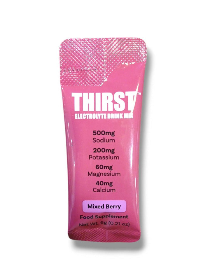 Thirst Electrolyte Drink Mix 6g Sachets - Healthy Living