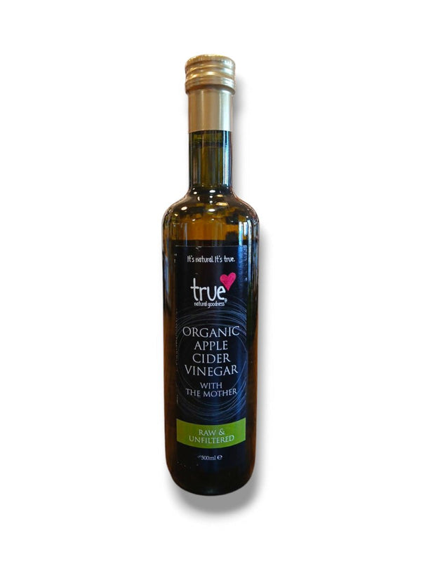 True Natural Goodness Organic Apple Cider Vinegar with the Mother 500ml - Healthy Living