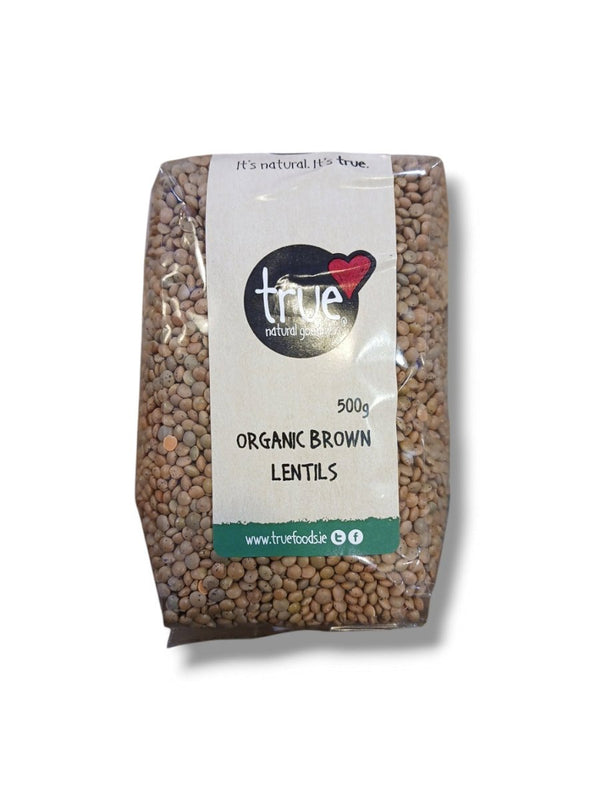 True Natural Goodness Organic Brown Lentils - Healthy Living