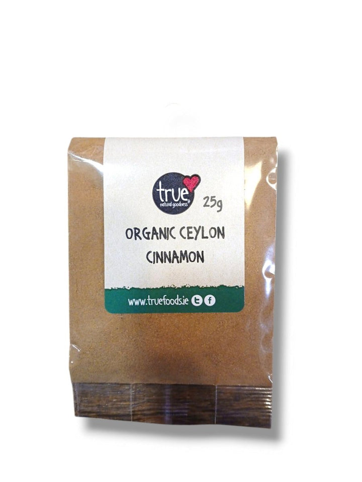 True Natural Goodness Organic Ceylon Cinnamon 25g - Healthy Living