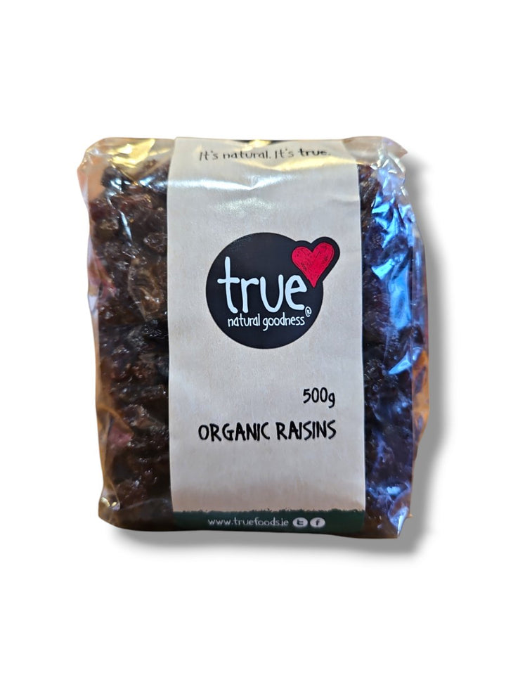 True Natural Goodness Organic Raisins 500g - Healthy Living