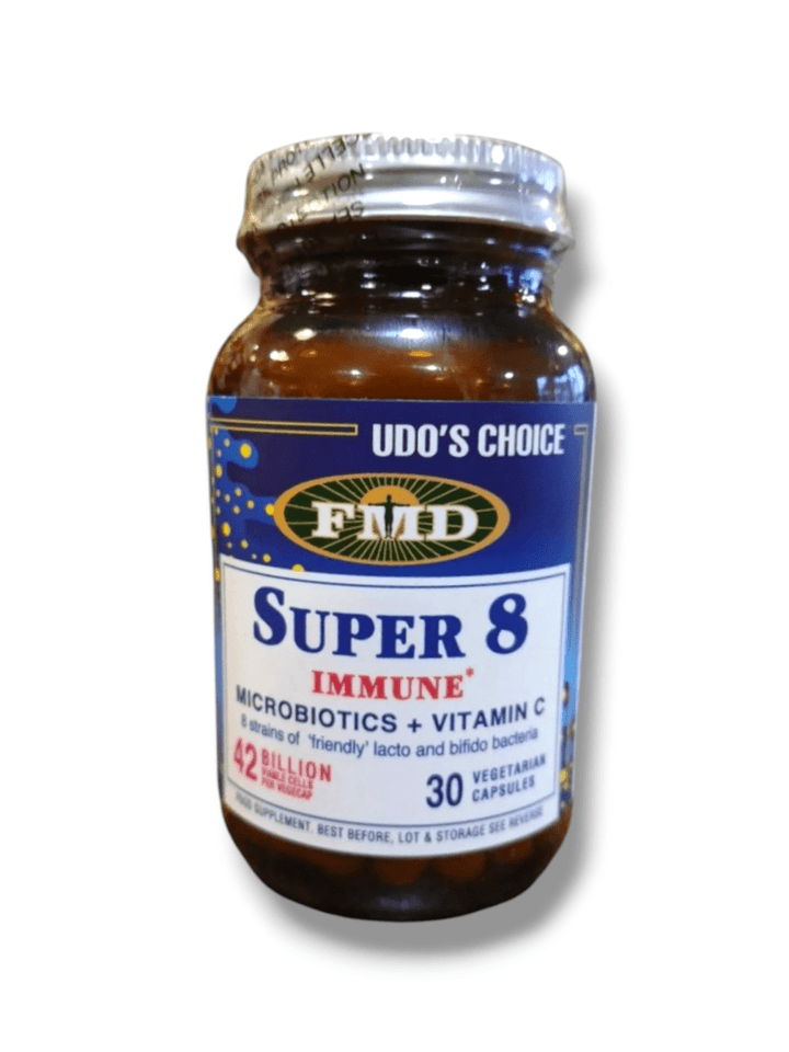 Udo's Choice Super 8 Probiotic with Vitamin C - Healthy Living