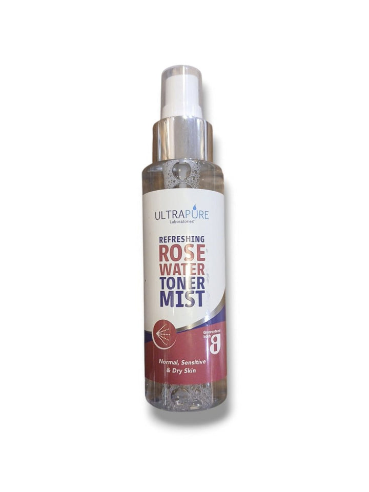 UltraPure Rose Water Toner Mist 100ml - Healthy Living