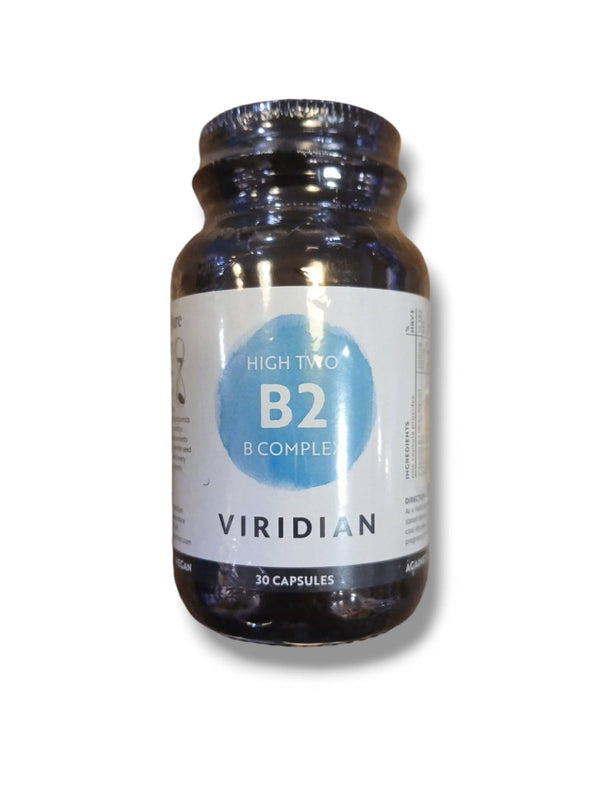 Viridian B2 High Two B Complex 30 Capsules - Healthy Living