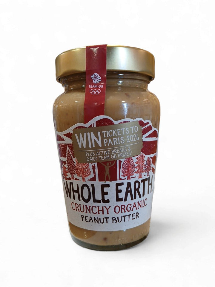 Whole Earth Crunchy Organic Peanut Butter 340g - Healthy Living