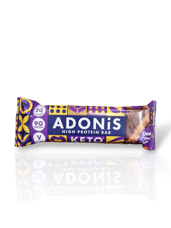Adonis High Protein Double Choc Crisp Keto Bar 45g - Healthy Living