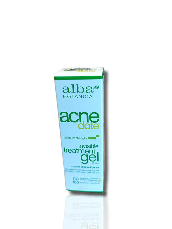Alba Botanica Acne Dote Invisible Treatment Gel 14g - HealthyLiving.ie