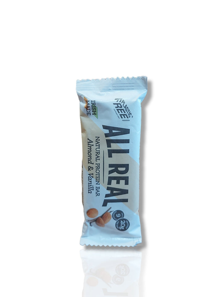 All Real Natural Protein Bar Almond and Vanilla - HealthyLiving.ie