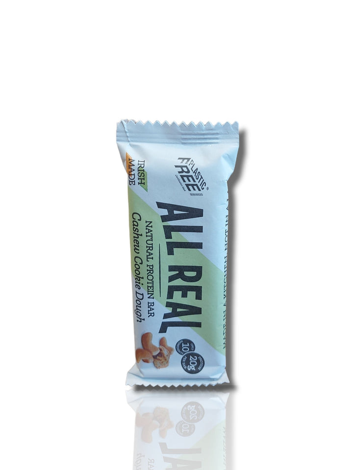 All Real Natural Protein Bar Cashew Cookie Dought - HealthyLiving.ie