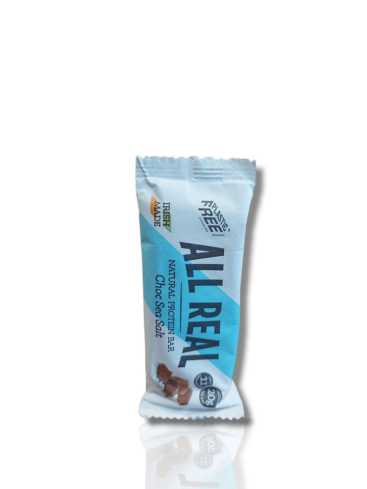 All Real Natural Protein Bar Choc Sea Salt - HealthyLiving.ie