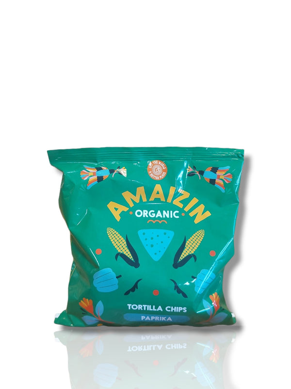Amaizin Organic Tortilla Chips Paprika GF 75gm - HealthyLiving.ie
