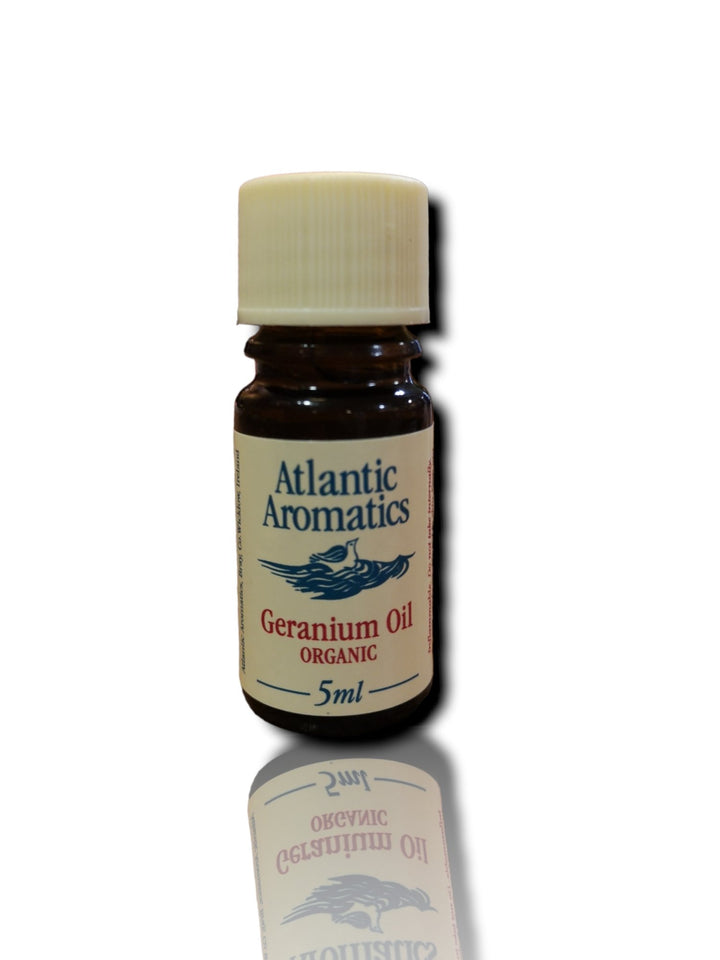 Atlantic Aromatics Geranium Essential Oil 5ml - HealthyLiving.ie