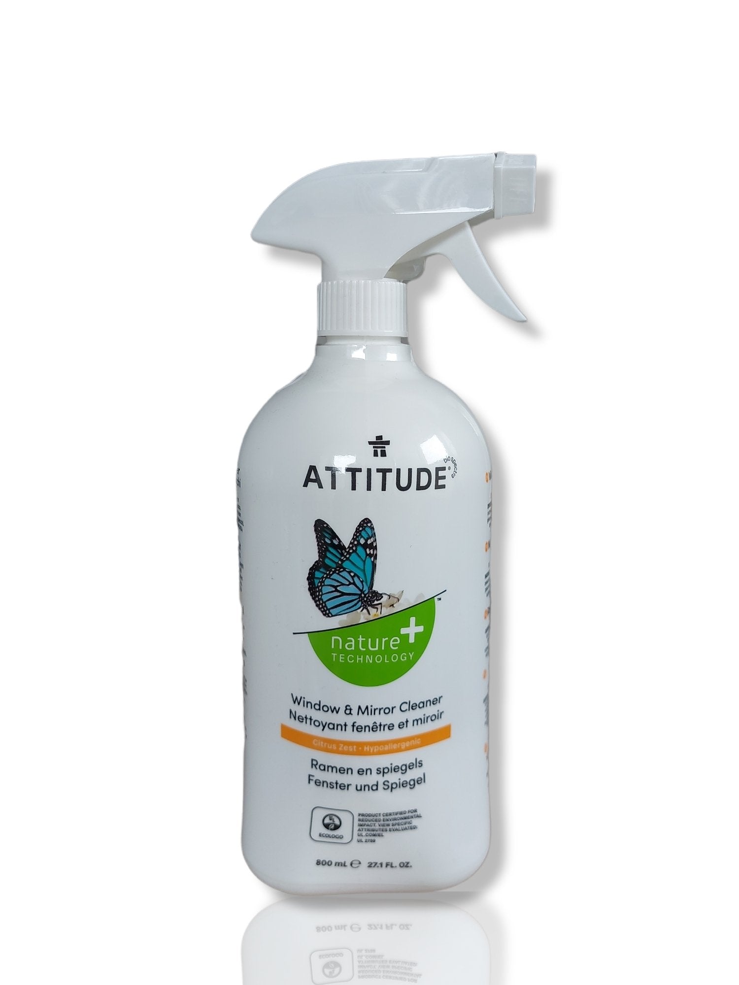 Attitude Window and Mirror Cleaner - Citrus Zest - 27.1 oz