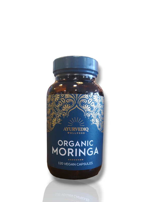 AYURVEDIQ WELLNESS Organic Moringa 120 cap - Healthy Living