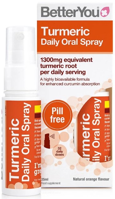 Better You Turmeric Oral Spray - HealthyLiving.ie