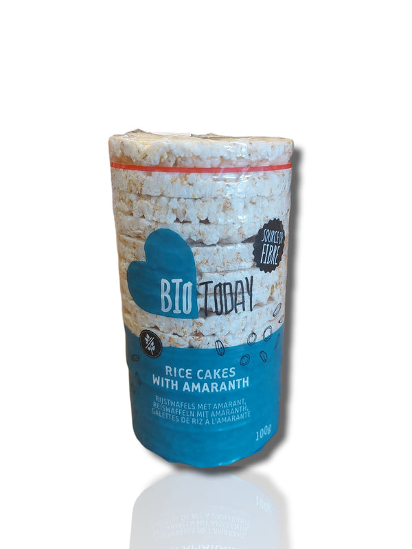 Bio Today Rice Cakes With Amaranth 100g - HealthyLiving.ie