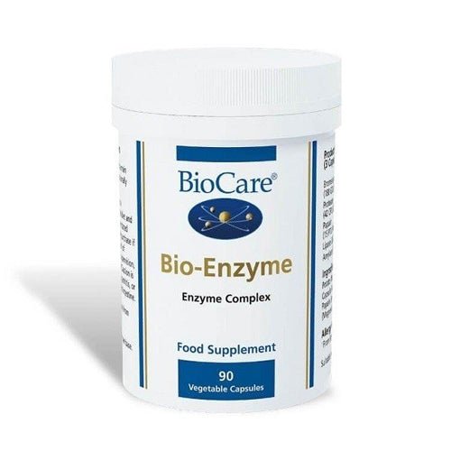 Biocare BioEnzyme 90caps - HealthyLiving.ie