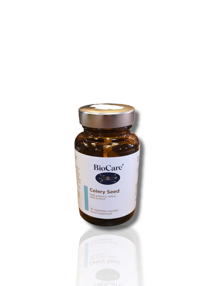 Biocare Celery Seed 30 caps - HealthyLiving.ie