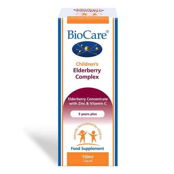 Biocare Childrens Elderberry Complex 150ml - HealthyLiving.ie