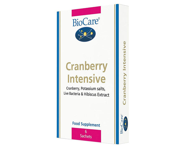 Biocare Cranberry Intensive 6sachets - HealthyLiving.ie