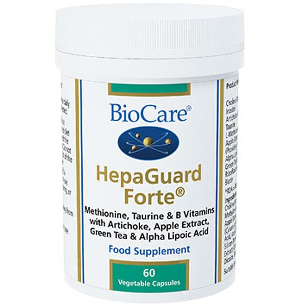 Biocare HepaGuard Forte 60 caps - HealthyLiving.ie