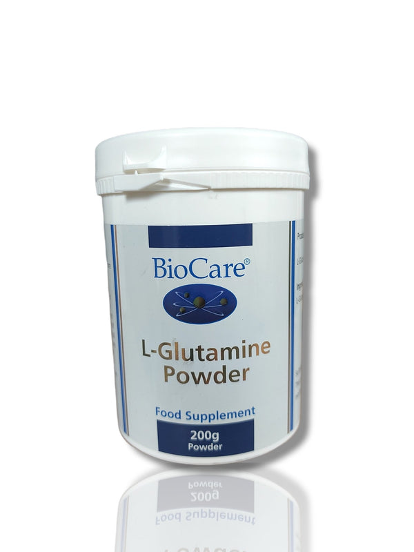 Biocare L-Glutamine Powder 200g - HealthyLiving.ie