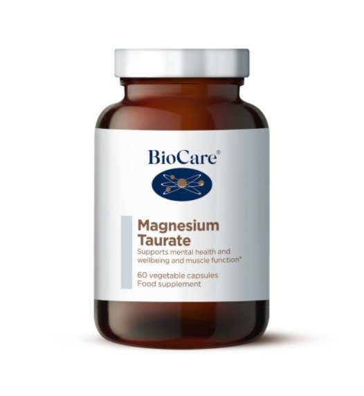 BioCare Magnesium Taurate 60caps - HealthyLiving.ie