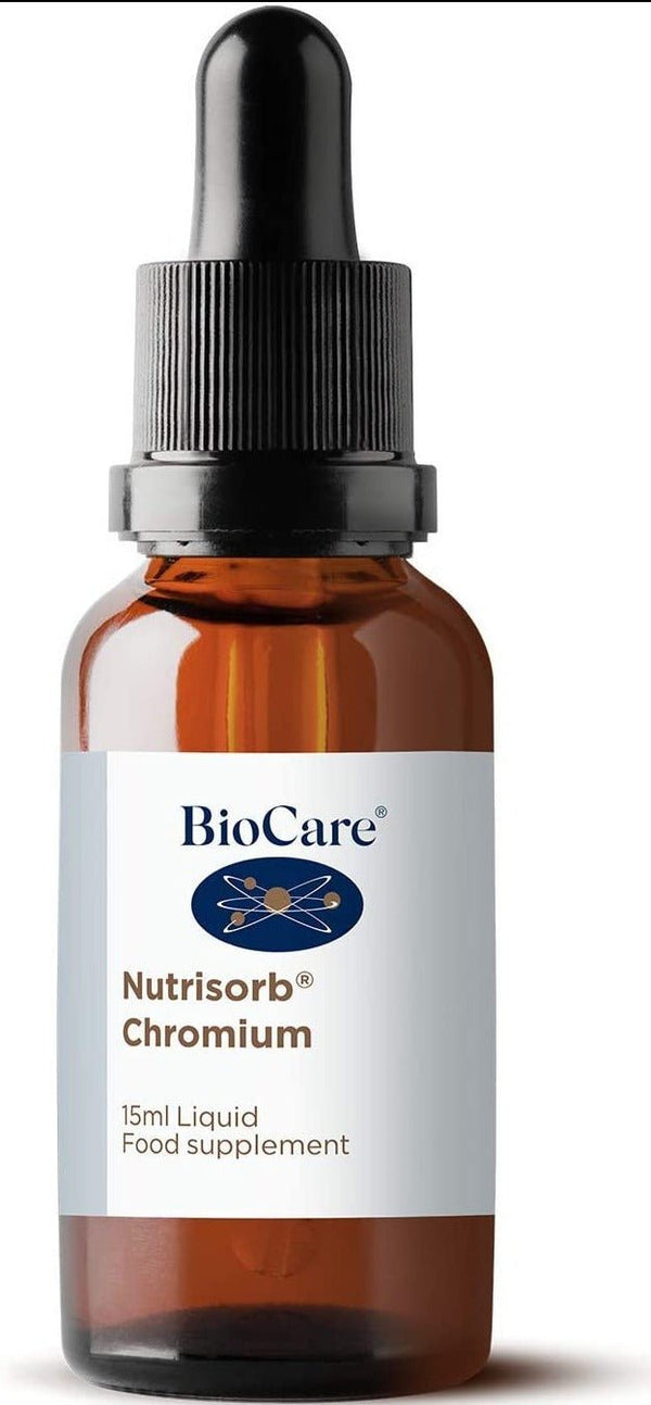 Biocare Nutrisorb Chromium 15ml - HealthyLiving.ie