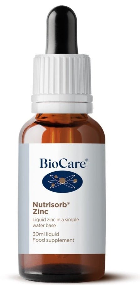 Biocare Nutrisorb Zinc 30ml - HealthyLiving.ie