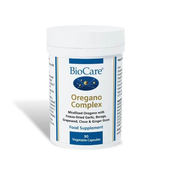 Biocare Oregano Complex 90caps - HealthyLiving.ie